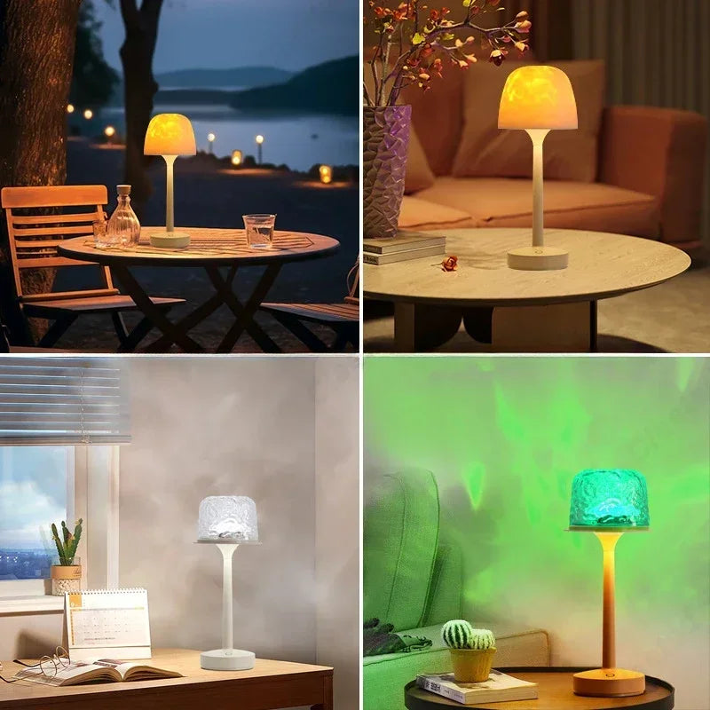Lampara LED ambiente: Mushroom Lamp